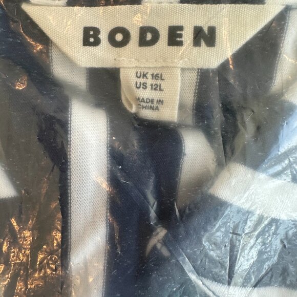 Boden Imogen Collared Jersey Dress size 12L - Picture 3 of 4